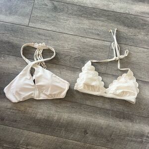 Kate Spade and express White Bikini tops